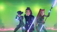 Huntr/x in KPop Demon Hunters | Image via YouTube/Netflix